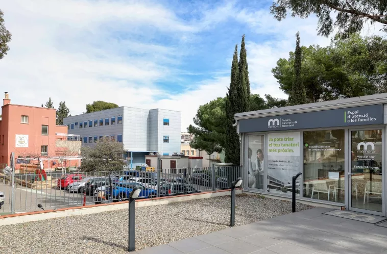 Oficina Hospital Vall d'Hebron funeraria Mémora Barcelona